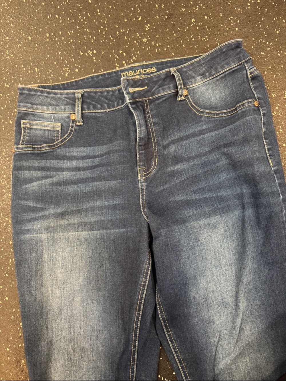 Maurices Medium Dark Blue Jeggings - Picture 4 of 5